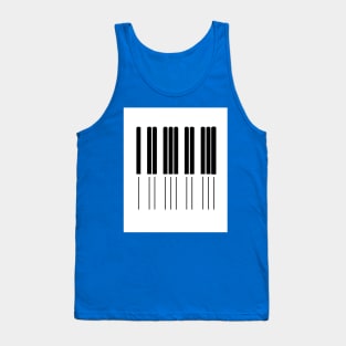 Proud Pianist Piano Lovers Wing Tank Top